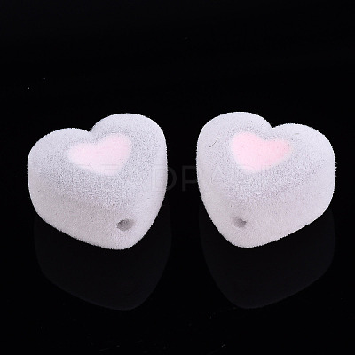 Flocky Acrylic Beads MACR-S275-28H-1