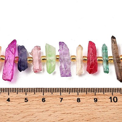 Natural Quartz Crystal Beads Strands G-F800-C15-1
