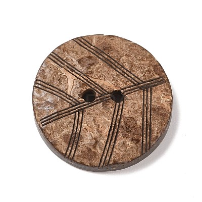 2-Hole Coconut Buttons BUTT-D056-03-1