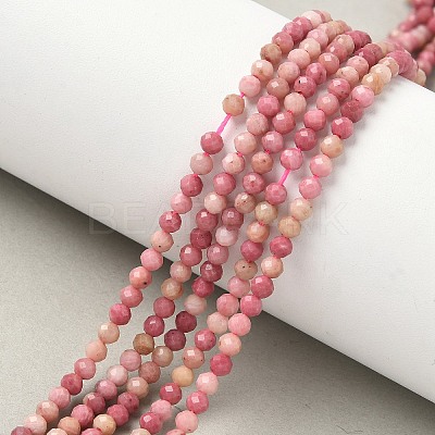 Natural Rhodonite Beads Strands X-G-P553-G06-02A-1
