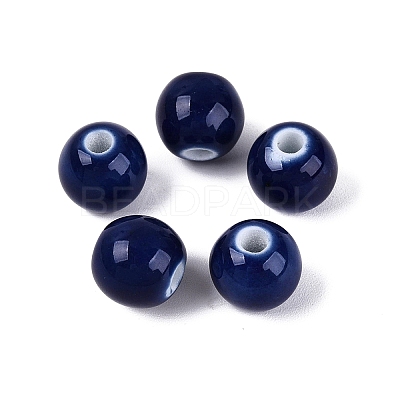 Vintage Handmade Porcelain Beads PORC-Q006-13A-07-1