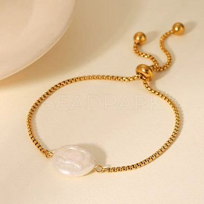 Fashion Stainless Steel Boston Link Chains Slider Bracelets EE0272-1