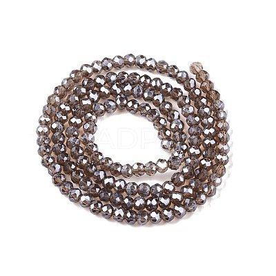 Electroplate Glass Beads Strands EGLA-A044-T2mm-A16-1