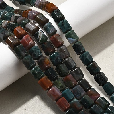 Natural Indian Agate Beads Strands G-R015-A06-1
