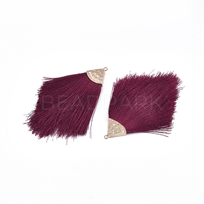 Polyester Tassel Big Pendant Decorations FIND-T042-10-1