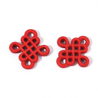 Baking Paint Alloy Chandelier Component Links PALLOY-R138-09-1