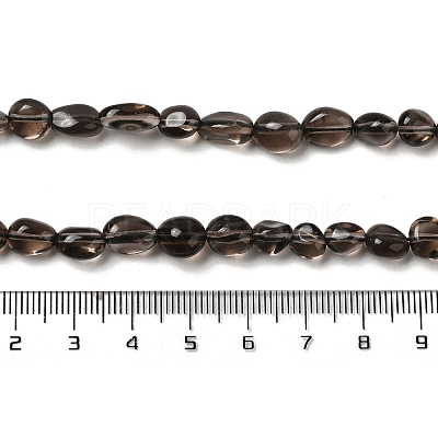 Natural Ice Obsidian Beads Strands X-G-P497-01A-15-1