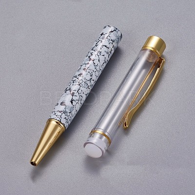 Creative Empty Tube Ballpoint Pens AJEW-L076-A10-1