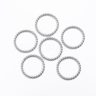 Tarnish Resistant 304 Stainless Steel Linking Rings STAS-H376-104-1