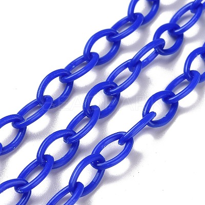 Opaque Acrylic Cable Chains CHAC-P001-02-1