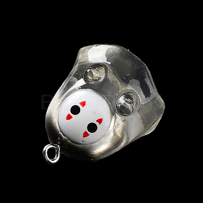 Resin Pendants X-CRES-D009-01C-1