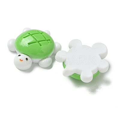 Opaque Resin Cabochons RESI-M047-01F-1