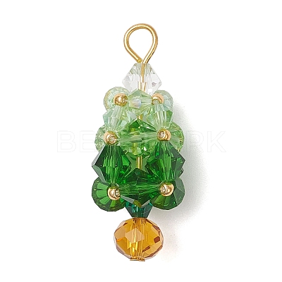 Glass Pendants PALLOY-MZ01029-1