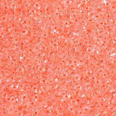 8/0 Inside Colours Transparent Glass Seed Beads X1-SEED-T007-06H-1