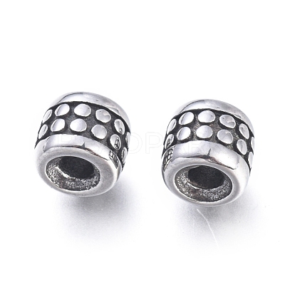 304 Stainless Steel Beads STAS-F243-07AS-1