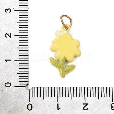 Printed 304 Stainless Steel Pendants SA-CBA59B8-02F-G-1