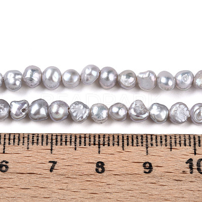 Natural Cultured Freshwater Pearl Beads Strands PEAR-N014-03I-1