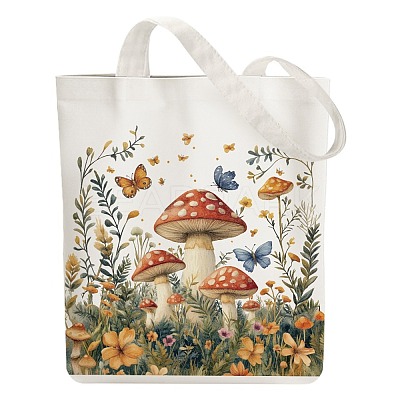 Canvas Women's Tote Bags ABAG-WH0056-003-1