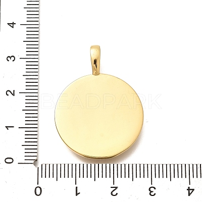 Rack Plating Brass Micro Pave Clear Cubic Zirconia Pendants with Shell KK-M309-42G-G-1
