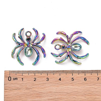 Alloy Pendants Rhinestone Settings PALLOY-N156-068-RS-1
