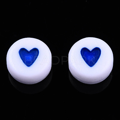 Opaque Acrylic Beads MACR-N008-57B-1
