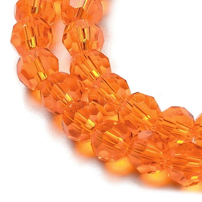 Transparent Glass Beads Strands EGLA-A035-T4mm-D05-1