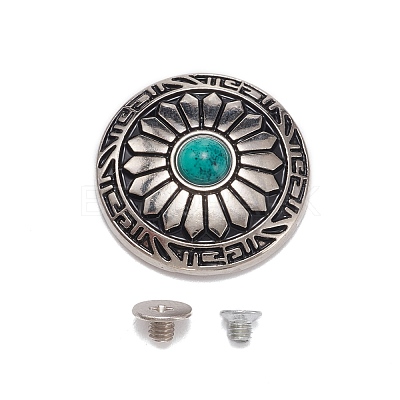 Alloy Decorative Rivets BUTT-WH0027-07-1