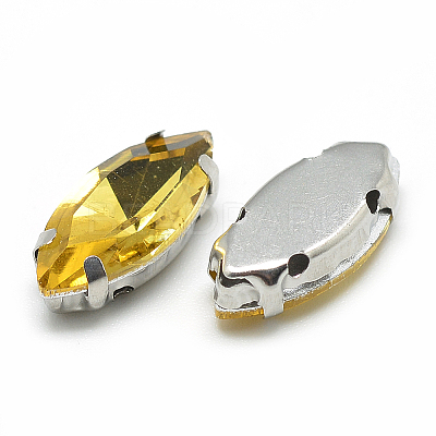 Sew on Rhinestone RGLA-T034-4x8mm-22-1