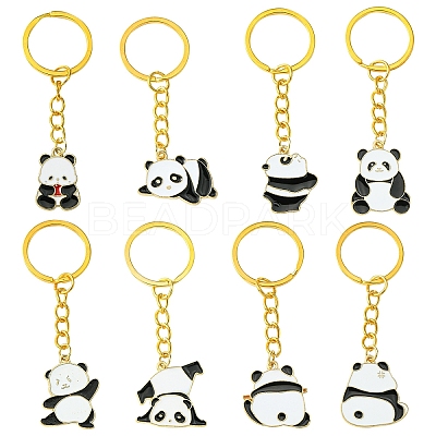 Alloy Enamel Keychain KEYC-YW00021-01-1