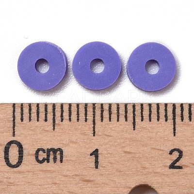Handmade Polymer Clay Beads X-CLAY-Q251-6.0mm-52-1