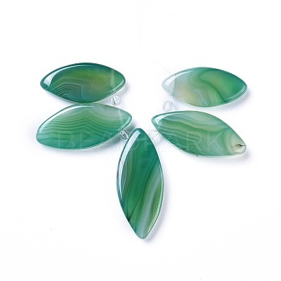 Natural Agate Beads Strands G-F638-10-1