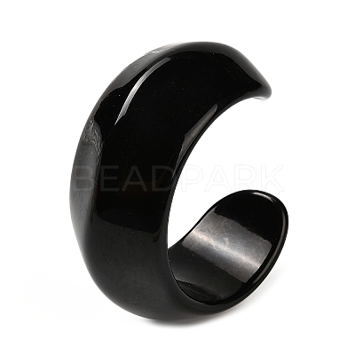 Resin Cuff Bangles for Women BJEW-G356-02B-1