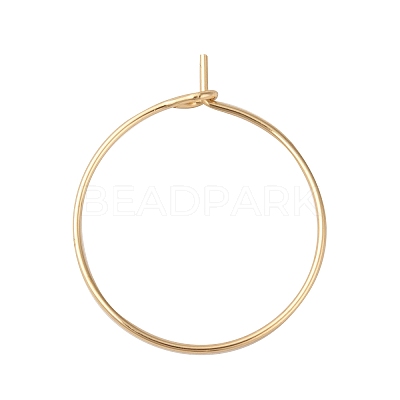 316L Surgical Stainless Steel Hoop Earring Findings STAS-G229-07G-01A-1