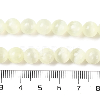 Natural Selenite Beads Strands G-C142-01A-05-1