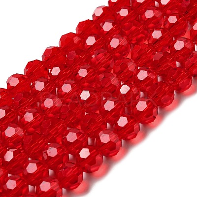 Transparent Glass Beads X-EGLA-A035-T10mm-D01-1