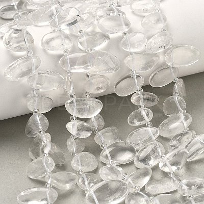 Natural Quartz Crystal Beads Strands G-P604-A22-01-1