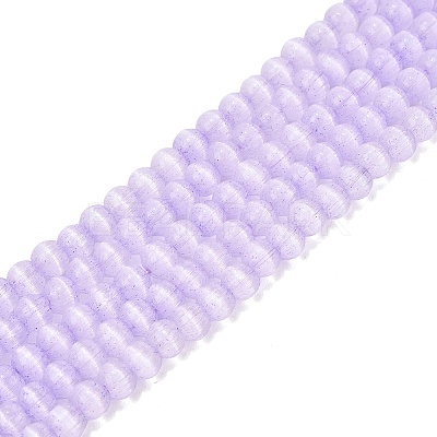 Glass Imitation Cat Eye Beads Strands GLAA-N075-01A-04-1