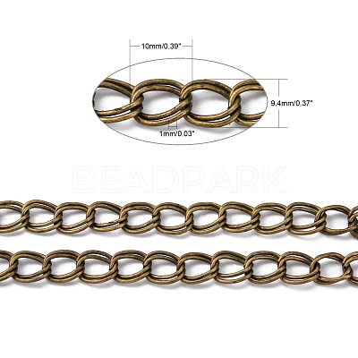 Iron Double Link Chains CHD005Y-AB-1