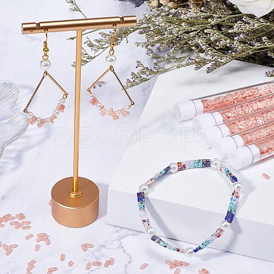 200Pcs 2-Hole Glass Seed Beads SEED-CN0001-20-1