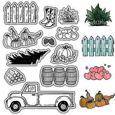 Custom PVC Plastic Clear Stamps DIY-WH0439-0134-1