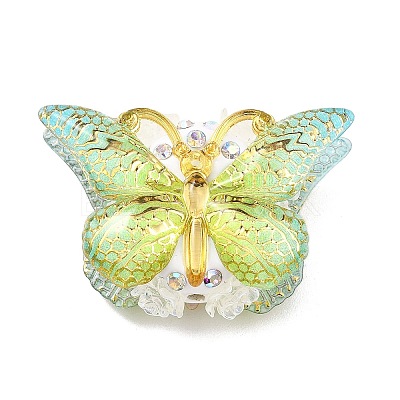 Polymer Clay Rhinestone Beads CLAY-NH0001-07-1