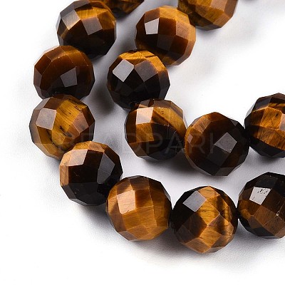 Natural Tiger Eye Beads Strands G-S345-10mm-22-1