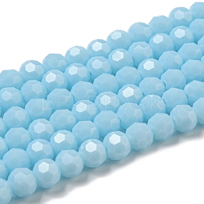 Opaque Glass Beads Stands X-EGLA-A035-P6mm-D10-1