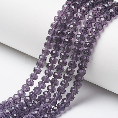 Glass Beads Strands EGLA-A044-T8mm-D15-1