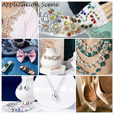 Sew on Rhinestone RGLA-T038-8mm-05-1