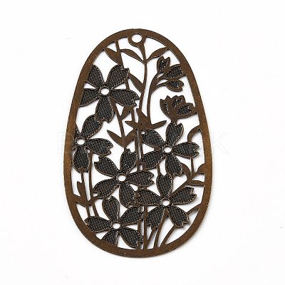 Brass Pendants KK-P193-01AB-1