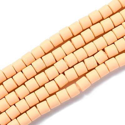 Handmade Polymer Clay Bead Strands X-CLAY-ZX006-01-136-1