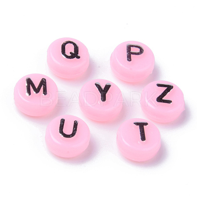 Opaque Acrylic Beads MACR-S273-49F-1