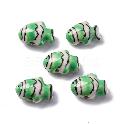 Handmade Porcelain Beads PORC-R002-01-1