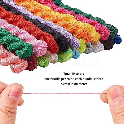 Nylon Braided Cord NWIR-PH0001-15-2mm-1